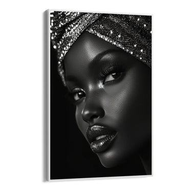Quadro Stampa su Tela Noir Femminile - CupidoDesign