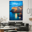 Quadro Stampa su Tela Notte mediterranea - CupidoDesign