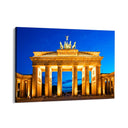 Quadro Stampa su Tela Notte sulla Porta di Brandeburgo, Berlino - CupidoDesign