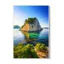 Quadro Stampa su Tela Oasi oceanica - CupidoDesign