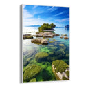 Quadro Stampa su Tela Oasi oceanica - CupidoDesign
