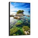Quadro Stampa su Tela Oasi oceanica - CupidoDesign