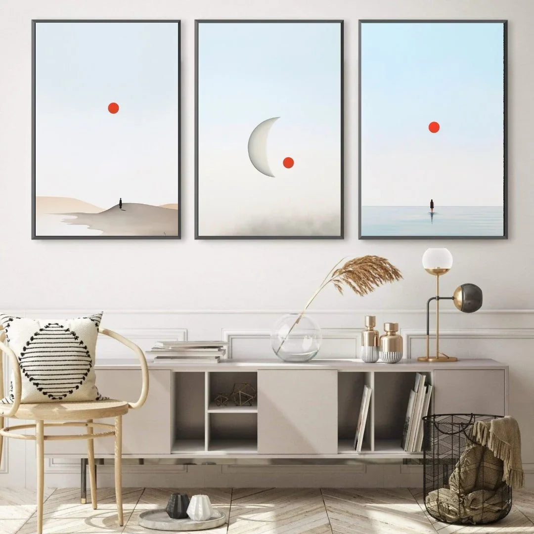Quadro Stampa su Tela Oblio etereo - CupidoDesign