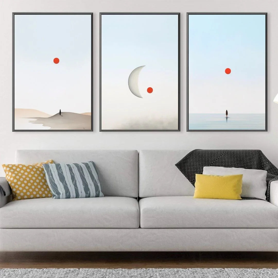 Quadro Stampa su Tela Oblio etereo - CupidoDesign