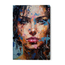 Quadro Stampa su Tela Occhi di ghiaccio - CupidoDesign