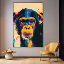 Quadro Stampa su Tela Occhi vibranti - CupidoDesign