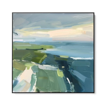 Quadro Stampa su Tela Oceano e Praterie - CupidoDesign
