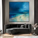 Quadro Stampa su Tela Oceano Notturno - CupidoDesign