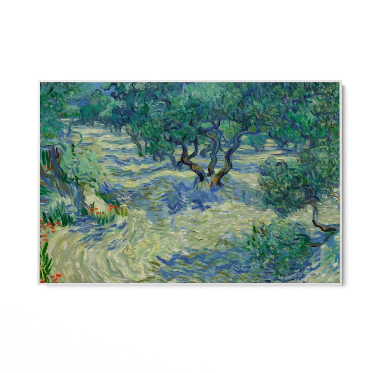 Quadro Stampa su Tela Olive Orchard 1889, Vincent Van Gogh - CupidoDesign