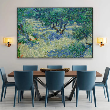 Quadro Stampa su Tela Olive Orchard 1889, Vincent Van Gogh - CupidoDesign