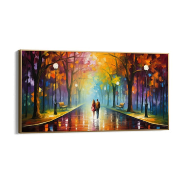 Quadro Stampa su Tela Oltre i Limiti - CupidoDesign