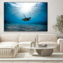 Quadro Stampa su Tela Oltre il Corallo - CupidoDesign