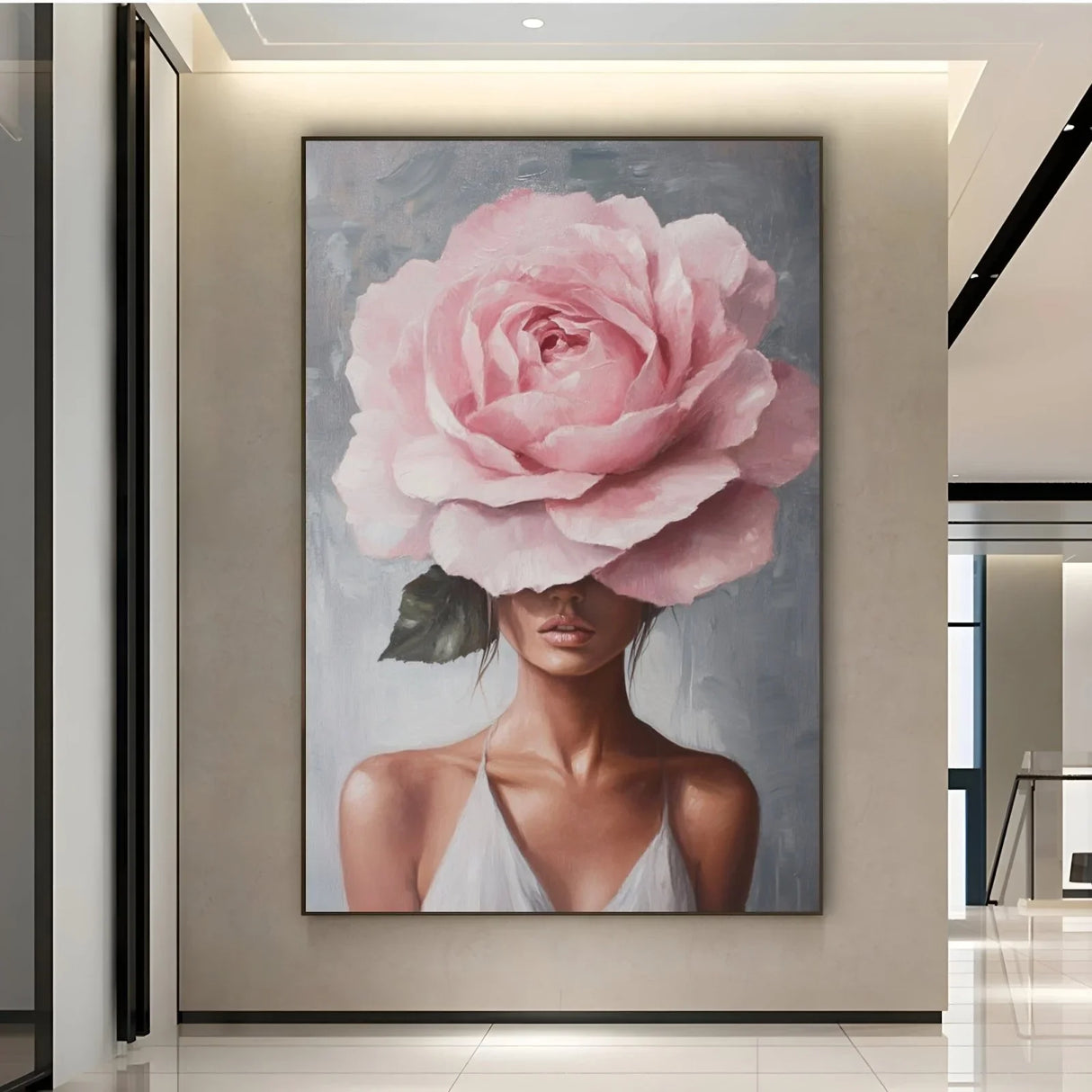 Quadro Stampa su Tela Oltre il tangibile - CupidoDesign