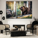 Quadro Stampa su Tela Oltre la Notte - CupidoDesign