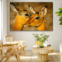 Quadro Stampa su Tela Oltre la Savana - CupidoDesign