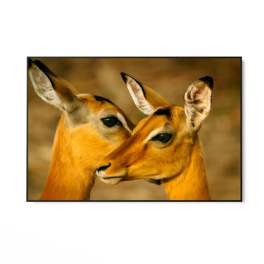 Quadro Stampa su Tela Oltre la Savana - CupidoDesign