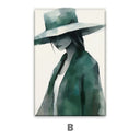 Quadro Stampa su Tela Ombra di Raffinatezza - CupidoDesign