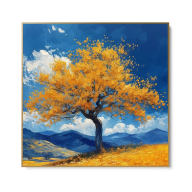 Quadro Stampa su Tela Ombra d'oro - CupidoDesign