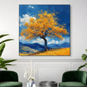 Quadro Stampa su Tela Ombra d'oro - CupidoDesign