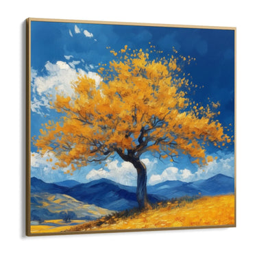 Quadro Stampa su Tela Ombra d'oro - CupidoDesign