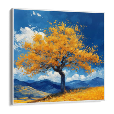 Quadro Stampa su Tela Ombra d'oro - CupidoDesign