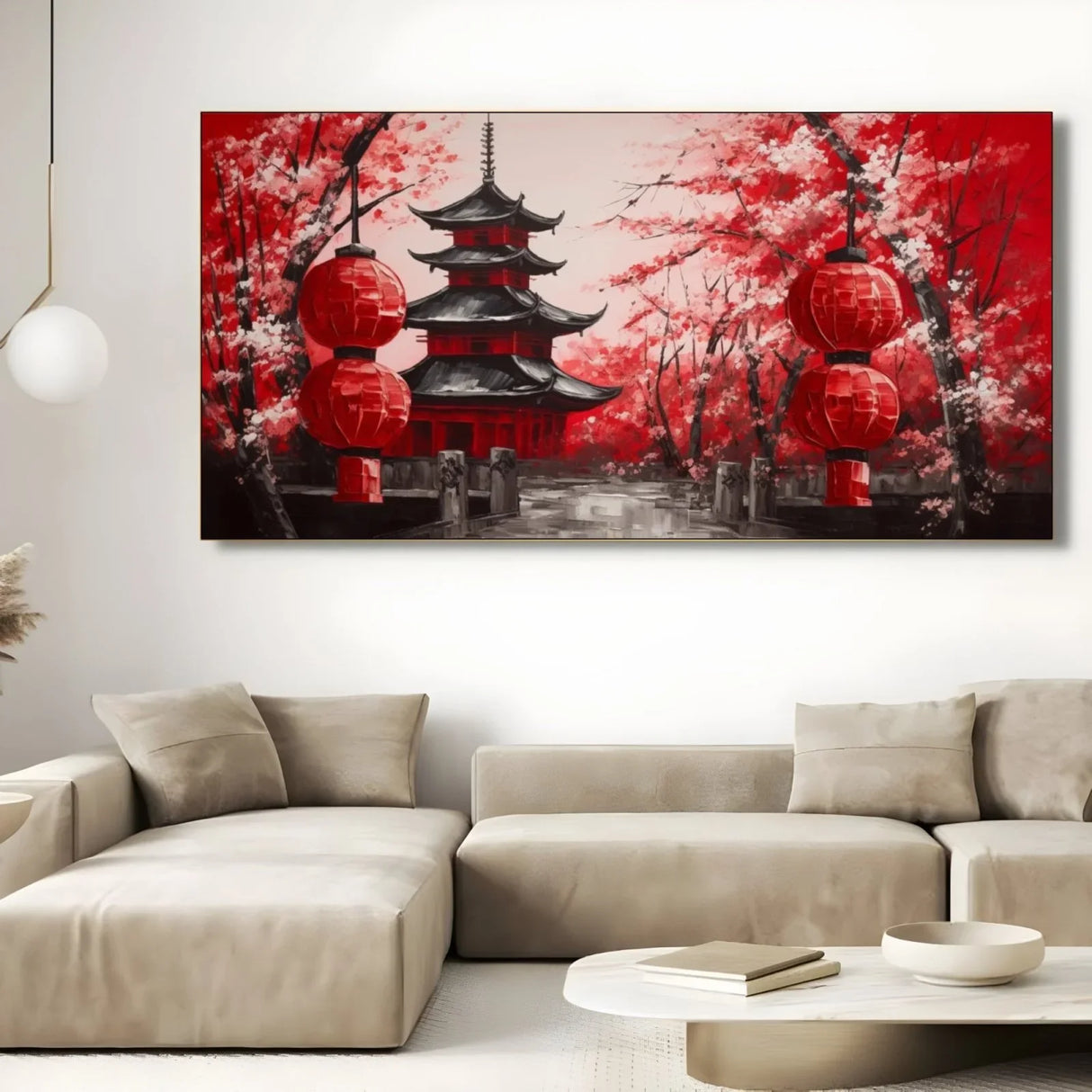 Quadro Stampa su Tela Ombre del Tempio Antico - CupidoDesign