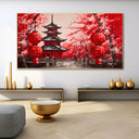 Quadro Stampa su Tela Ombre del Tempio Antico - CupidoDesign