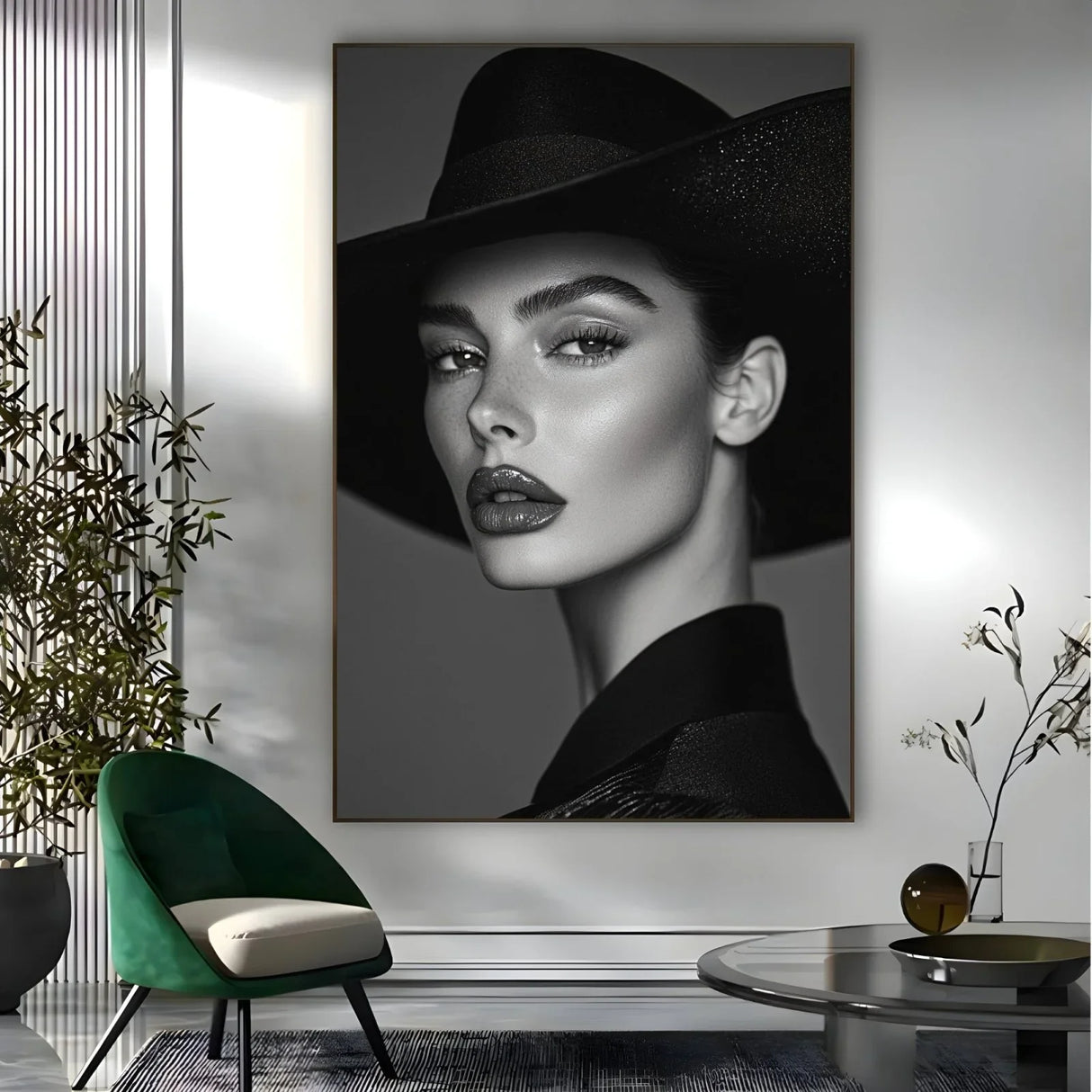 Quadro Stampa su Tela Ombre di Bellezza - CupidoDesign