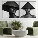 Quadro Stampa su Tela Ombre di Eleganza - CupidoDesign
