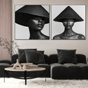 Quadro Stampa su Tela Ombre di Eleganza - CupidoDesign
