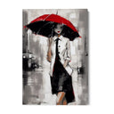 Quadro Stampa su Tela Ombrello Rosso - CupidoDesign