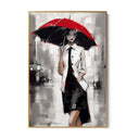 Quadro Stampa su Tela Ombrello Rosso - CupidoDesign