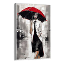 Quadro Stampa su Tela Ombrello Rosso - CupidoDesign