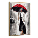 Quadro Stampa su Tela Ombrello Rosso - CupidoDesign