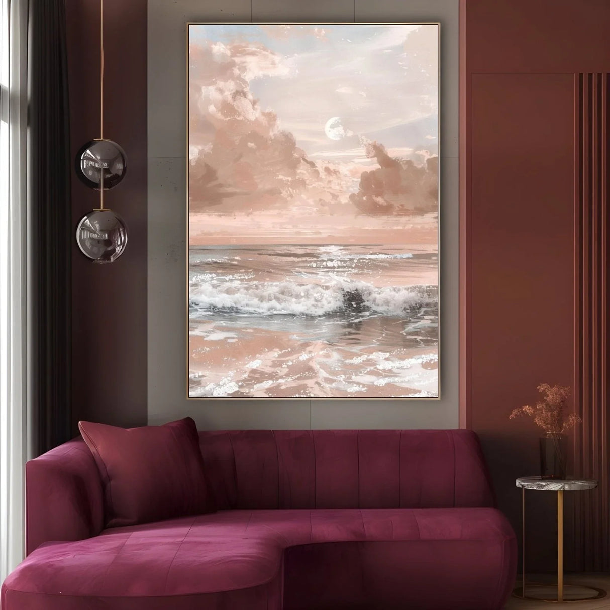 Quadro Stampa su Tela Onda Emotiva - CupidoDesign
