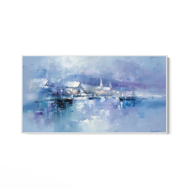 Quadro Stampa su Tela Onda Glaciale - CupidoDesign