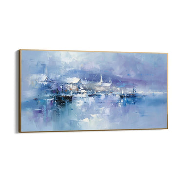 Quadro Stampa su Tela Onda Glaciale - CupidoDesign