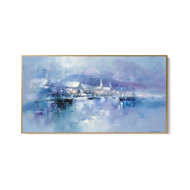 Quadro Stampa su Tela Onda Glaciale - CupidoDesign