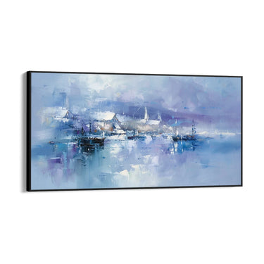 Quadro Stampa su Tela Onda Glaciale - CupidoDesign