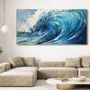 Quadro Stampa su Tela Onda Marina - CupidoDesign