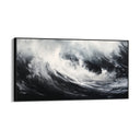 Quadro Stampa su Tela Onda Nera - CupidoDesign