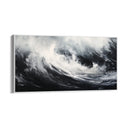 Quadro Stampa su Tela Onda Nera - CupidoDesign