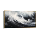 Quadro Stampa su Tela Onda Nera - CupidoDesign