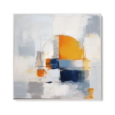 Quadro Stampa su Tela Onda Solare Vibrante - CupidoDesign