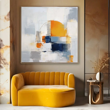 Quadro Stampa su Tela Onda Solare Vibrante - CupidoDesign