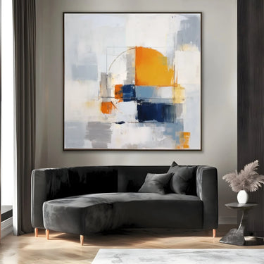 Quadro Stampa su Tela Onda Solare Vibrante - CupidoDesign