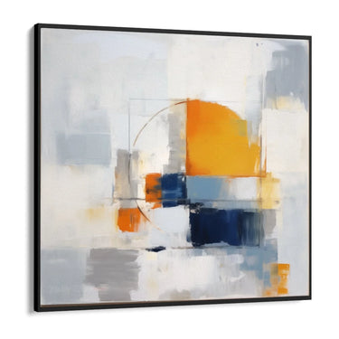 Quadro Stampa su Tela Onda Solare Vibrante - CupidoDesign