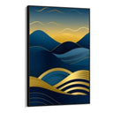 Quadro Stampa su Tela Onde del deserto - CupidoDesign