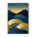 Quadro Stampa su Tela Onde del deserto - CupidoDesign