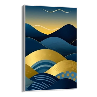 Quadro Stampa su Tela Onde del deserto - CupidoDesign